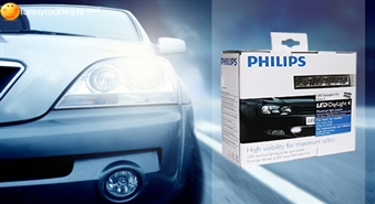 Dienas gaitas lukturi Philips LED DayLight 4 kompekts ar 41% atlaidi