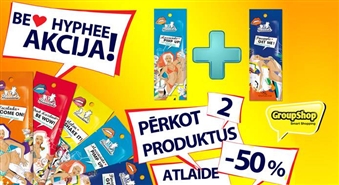 Efektīvi solāriju krēmi BE HYPHEE ar 50% atlaidi!