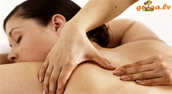 Kurš no mums nemīl masažu? 50% atlaide masažai!