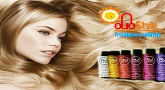 Matu griezums sievietēm/vīriešiem + SPA procedūra matiem no Paul Mitchell Brilliant SHINES + matu ieveidošana salonā DUO STYLE tikai 14,99 Ls!