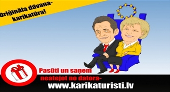 Padari ikdienu interesantāku, iepriecini sevi vai savu draugus, uzdāvini karikatūru! Viena cilvēka digitālā karikatūra bez fona no studijas KARIKATŪRISTI.lv tikai 12 Ls!