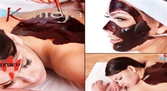 Sejas ādu atjaunojošā procedūra- CHOCOLATE ANTI-STRESS + liftinga maska LUXE LINE acu zonai + sejas, kakla un dekoltē zonas kosmētiskā masāža ar 61% atlaidi!