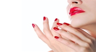 Manikīrs ar Gelish lakas pārklājumu salonā "ALMA" 7,90 Ls