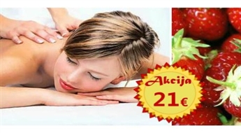 Zemeņu - šokolādes SPA rituāls vienai vai divām personām
