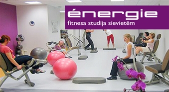 Par veselīgu dzīvesveidu: Unikāla fitnesa un svara korekcijas programma Empower ENERGIE fitnesa studijā sievietēm ar 50% atlaidi