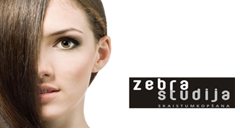ZEBRA STUDIJA piedāvā: Profesionāla matu atjaunošanas programma SPHERIQUE, matu griešana un veidošana ar 50% atlaidi