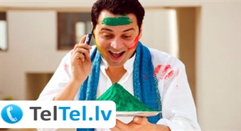 Runā ar ārzemju draugiem lētāk: Zvani uz ārzemēm ar 50% atlaidi kopā ar TELTEL.LV