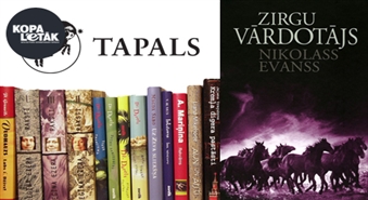 Rudens vakariem: Nikolasa Evansa slavenais romāns ZIRGU VĀRDOTĀJS no izdevniecības TAPALS par 45% lētāk