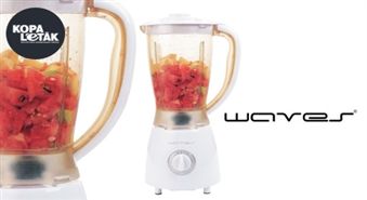 Sajauc gardu kokteili: Blenderis Waves BL 12501 ar 42% atlaidi