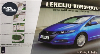 Nokārto eksāmenu bez problēmām: Lekciju konspekts ceļu satiksmes noteikumos par īpašu cenu