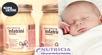 Palīdzēsim mazajām sirsniņām: Pērc Nutricia īpašo piena maisījumu un ziedo to Kapseļu ielas zīdaiņu centram!