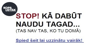 Pārsteidzoši risinājumi: Seminārs KĀ DABŪT NAUDU TAGAD (TAS NAV TAS, KO TU DOMĀ)... par 52% lētāk