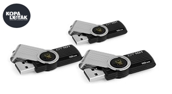 Neticami ietilpīga un kvalitatīva: KINGSTONE 16 GB G2 USB zibatmiņa par 8.49 Ls