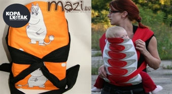 Ērti Tev un mazulim: Mei-Tai slings ar 50% atlaidi no MAZI.LV