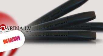 Mitrinoša skropstu tuša ar profesionālu silikona otiņu «Love For Lash» -50%