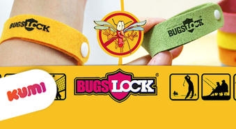 Забудь о комарах: Комплект из 4 защитных браслетов BUGSLOCK всего за Ls 0.99