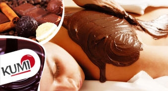Šokolādes pīlinga masāža un šokolādes ietīšana salonā Cosmo Beauty-57%