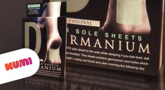 Ārstnieciski plāksteri «Germanium DTX Sole Sheet» -56%