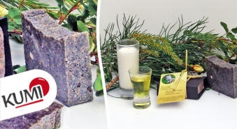 Dūņu ziepes – skrubis no Baldones - 50%
