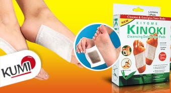 Очищающие организм пластыри «Kinoki Detox». Маленький секрет большого здоровья! -50%