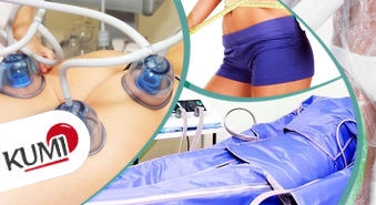 Vakuuma masāža + Pressoterapija + Ietīšana: 1,5 stundas cīņā pret celulītu salonā StudioDekoltē! -53%