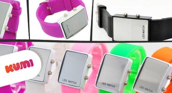 LED WATCH: Стильные зеркальные часы -51%