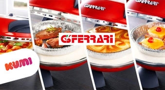 Уникальная, итальянская печь G3FЕRRARI Delizia: идеальная пицца и другие блюда за 5 минут! -30%