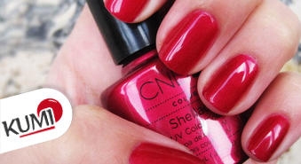 Классический маникюр с устойчивым покрытием CND Shellac или Gelish -54%
