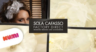 Весенний обруч на волосы «DORIANA» с цветочным мотивом от Sola Cafasso Factory Direct! -45%!