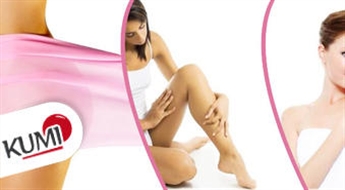 Vaksācija ar vīna vai zelta vasku: Dziļā bikini vai kājas līdz celim + paduses + rokas -57%