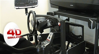 4D Sacīkšu simulators Tavās mājās! -31%