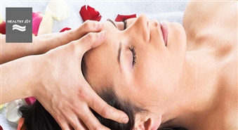 Atveseļojoša un relaksējoša galvas masāža Healthy Joy salonā! -50%