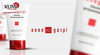 AnnaGaspi плацентарнаая деликатно очищающая пенка W Cleansing Foam (60ml) -20%