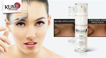 Средство для мгновенного устранения морщин FLASH for your Face от французского института CLAUDE Bell + доставка! -50%