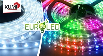 Светодиодная лента 5050 (30 диодов на метре) от EUROLED -58%