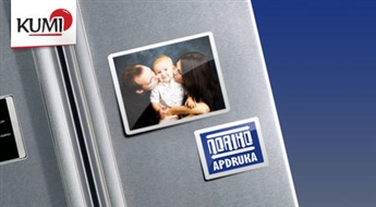 Fotomagnēts ledusskapim ar individuālu apdruku -50%