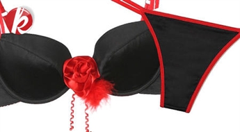 Ļoti pavedinoša un eleganta sieviešu veļa Bombino Black no "Miss Lolita" -58%