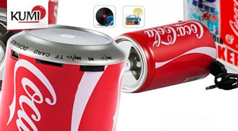 Портативный динамик и MP3 плеер Mini Speaker Cola, Pepsi или Sprite -56%