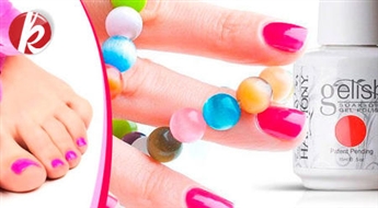 Бережный «европейский маникюр» с гелевым покрытием "Gelish" или «европейский педикюр» с/без гелевым покрытием "Gelish" в салоне ORANGE SPA -50%