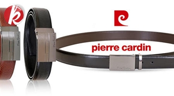 Jauni vīriešu jostu modeļi no Pierre Cardin no 100% dabīgas ādas -40%