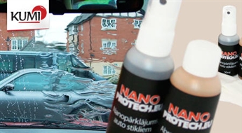 "Nano Protech" nanopārklājums visiem automašīnu stikliem un lukturiem. Vācu kvalitāte -50%