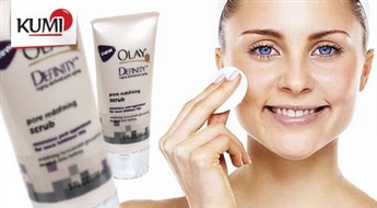 Очищающий cкраб для лица OLAY (50ml.) содержащий гликозамин -70%