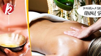 Масло-терапия всего тела на основе топленого и очищенного масла  "Ghi" в салоне Orange SPA -50%