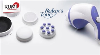 Расслабляющее и тонизирующее мышцы массажное устройство Relax & Tone -64%