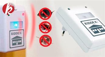 Электрический отпугиватель насекомых и грызунов Riddex Digital Pest Repellent: актуален в любое время года -68%
