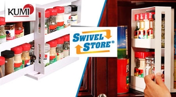 Удобный органайзер для специй или мелких предметов «Swivel Store» для порядка на полках -63%