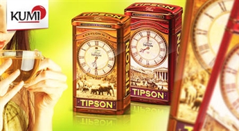 Рассыпной крупнолистовой черный чай TIPSON (150г) из Шри-ланки. Вкусный, эксклюзивный и подарочный! -52%