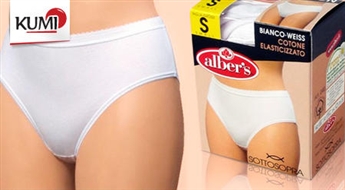Удобные хлопковые женские трусики Alber's. Качество и стиль из Италии -53%