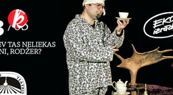 Pirmizrāde! 13. maijā Dramaturga teātrī: Drāma "Vai tev neliekas dīvaini, Rodžer?" -50%