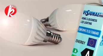 LED матовая лампочка для люстры E14 3W VISIONAL PREMIUM. Экономь до 85% электроенергии! -48%